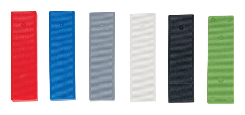 Broadfix 1.13 in. W X 4 in. L Plastic Shim 60 pk
