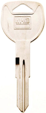 Hy-Ko 11010HD103 Automotive Key Blank, Brass, Nickel, For: Honda Vehicle Locks, Pack of 10