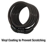 Master Lock 5/16 in. D X 48 in. L Vinyl Coated Steel Locking Cable