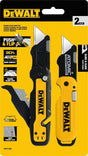 DEWALT DWHT10995 Push and Flip Utility Knife Set, Ergonomic Handle