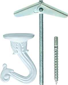 OOK 50340 Swag Hook, White, 2/PK