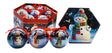 Santas Forest 99105 Matching Ornament, Snowmen, Pack of 2