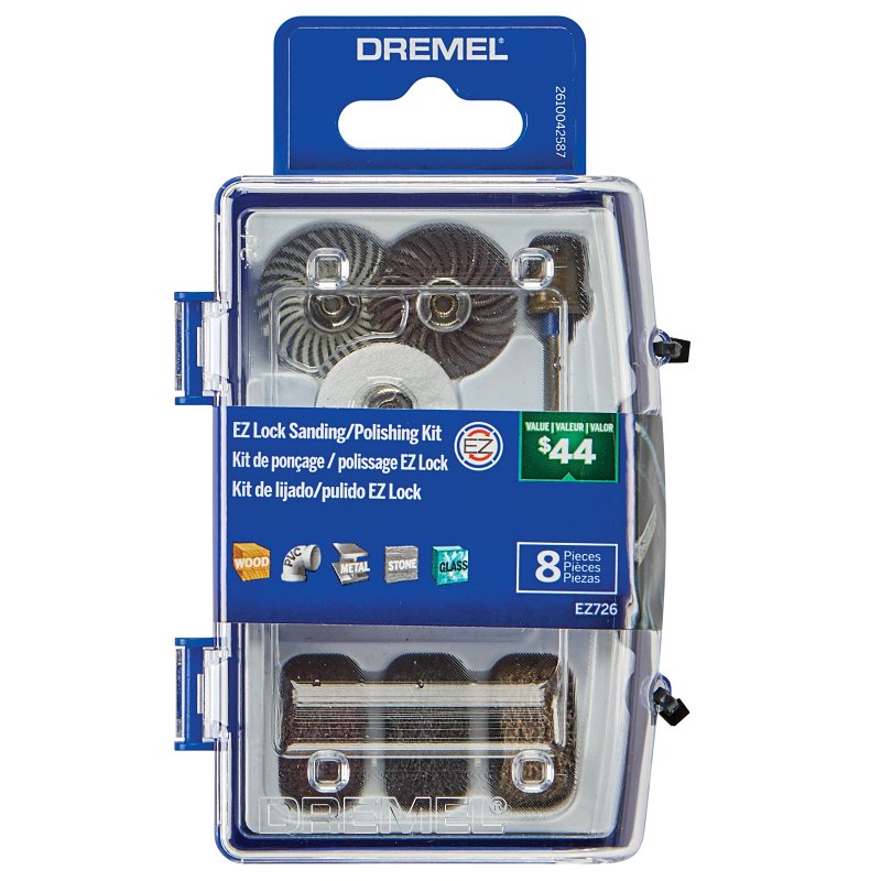 Dremel EZ Lock EZ726-01 Sanding/Polishing Kit