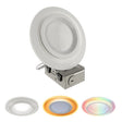 Halo RLWZDZC6 Recessed Downlight, 10.4 W, 120 V, LED Lamp, Matte White