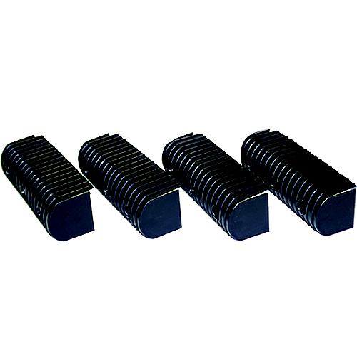 Caliber 23072BK Bunk Wrap 2″ x 4″ End Cap Only, Black, 24/pk