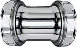 Plumb Pak PP169 Extension Pipe Coupling, 1-1/4 in, Slip-Joint, Brass, Chrome-Plated