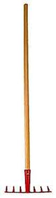 Buddy B CO1 Children's Level Head Rake, Hardwood/Steel