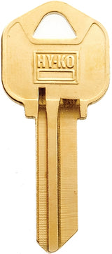 Hy-Ko 21200KW1BR Mechanical Key Blank, Brass, For: Kwikset KW1 Lock, Pack of 200
