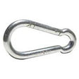 Koch 245251 Rigid Eye Spring Snap, Zinc-Plated