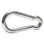 Koch 245251 Rigid Eye Spring Snap, Zinc-Plated