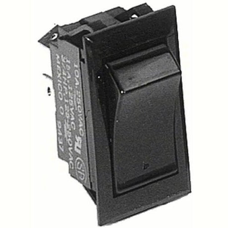 Switch Rocker Std Black Spdt