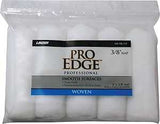 Linzer MR 101-5 4IN Roller Cover, White, 3/8 in Thick Nap, 4 in L, Woven Fabric Cover, 5/PK, Pack of 6