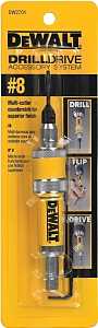 DEWALT DW2701 Series Drill/Drive Set, Includes: Drill Driver Holder, #8 Drill Driver Bit with Countersink, Steel