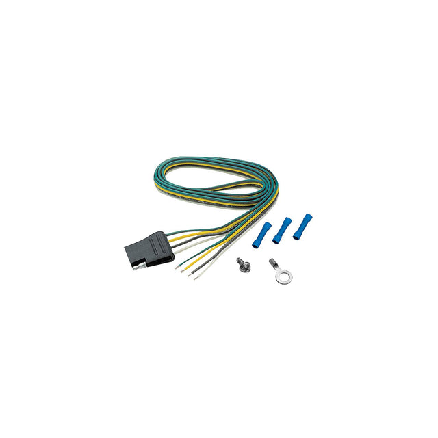 4-Way Flat Trailer Harness 48"Car Side for 2-Wire Systems
