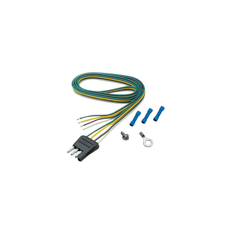 4-Way Flat Connector 12"Trailer Side