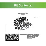 Barrette Outdoor Living No. 8 X 1-1/2 in. L Square Black Coarse Screen Panel Fastener Kit 12 pk