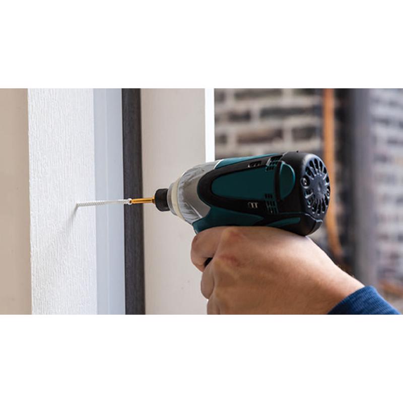 GRK Fasteners No. 8 X 2-1/2 in. L Star Climatek Coarse Trim Screws 605 pk