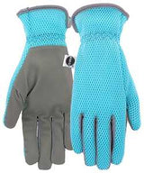 Miracle-Gro MG86121/WML Work Gloves, Women's, M/L, Synthetic Leather