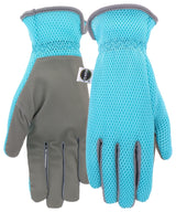 Miracle-Gro MG86121/WML Work Gloves, Women's, M/L, Synthetic Leather