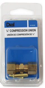 Dial 9329 Compression Union, Brass, For: Evaporative Cooler Purge Systems