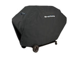 Broil King Select Series 67488 Grill Cover, 64 in W, 23 in D, 45-1/2 in H, Polyester/PVC, Black