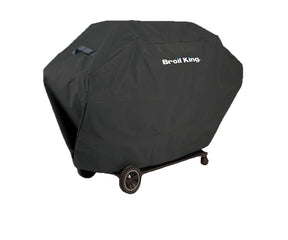Broil King Select Series 67488 Grill Cover, 64 in W, 23 in D, 45-1/2 in H, Polyester/PVC, Black
