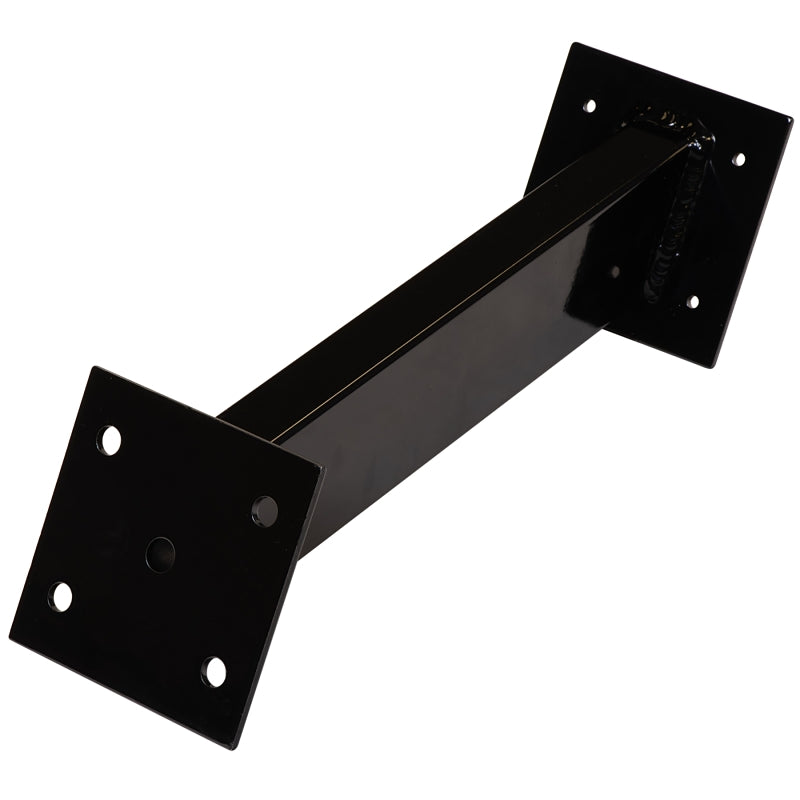 Ghost Controls AXGN Outdoor Mounting Pedestal, Aluminum, Black, Powder-Coated