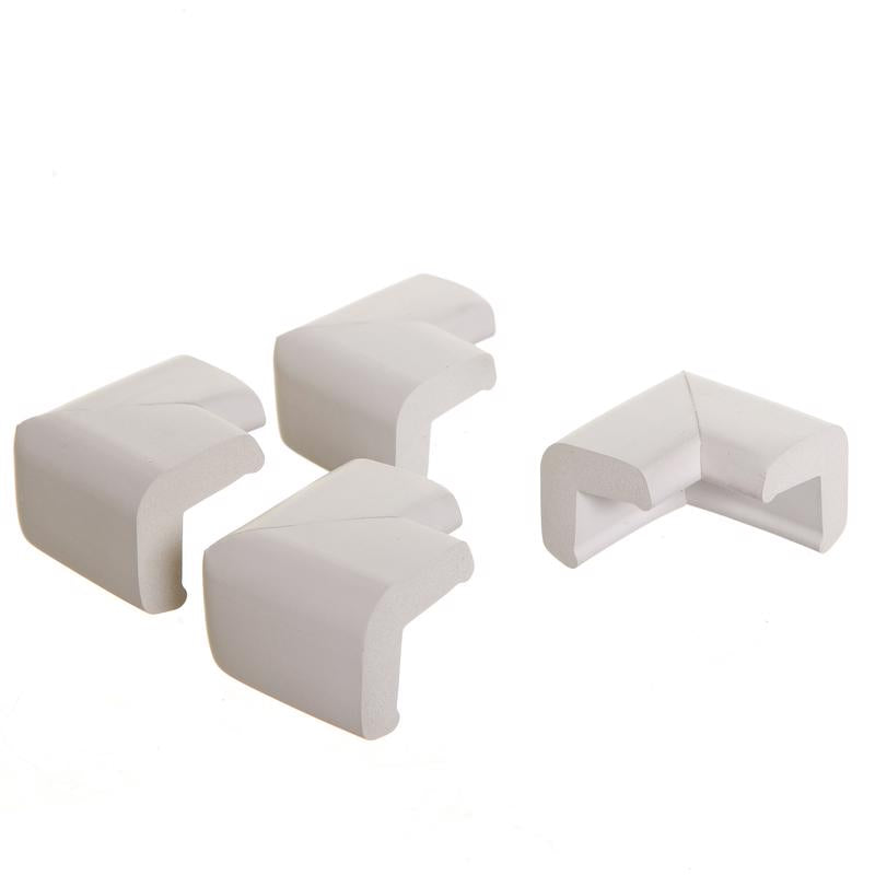 Dreambaby Gray Adhesive Foam Corner Cushions 4 pk, Pack of 6