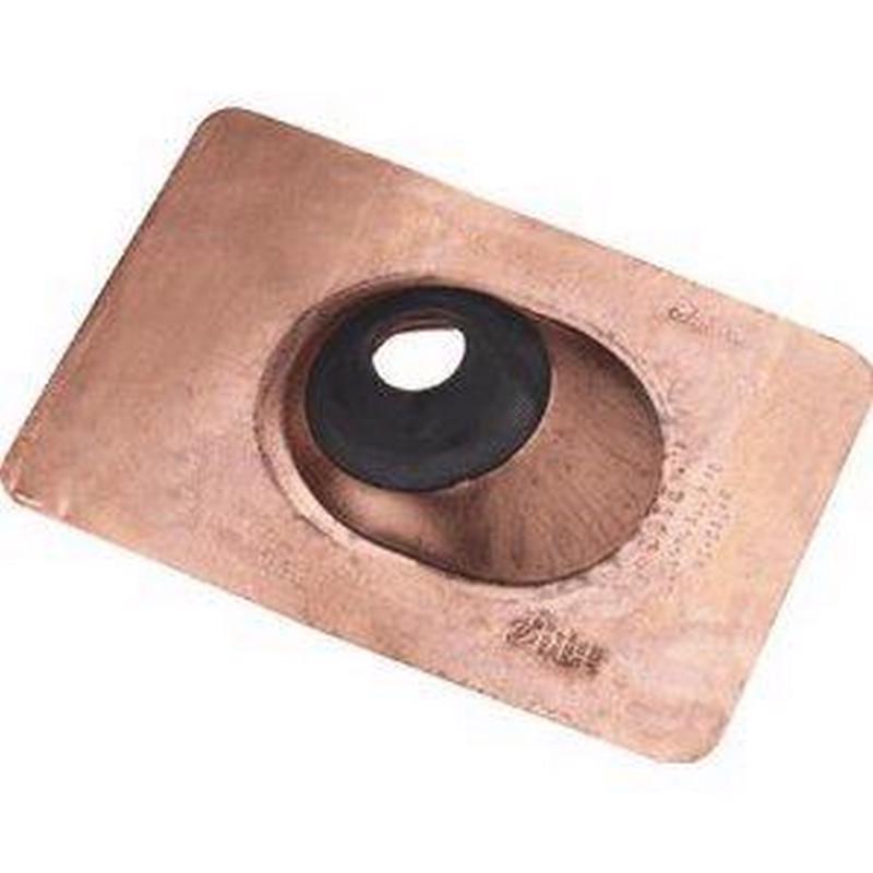 Oatey All-Flash No-Calk 12 in. W X 15-1/2 in. L Copper Roof Flashing Bronze