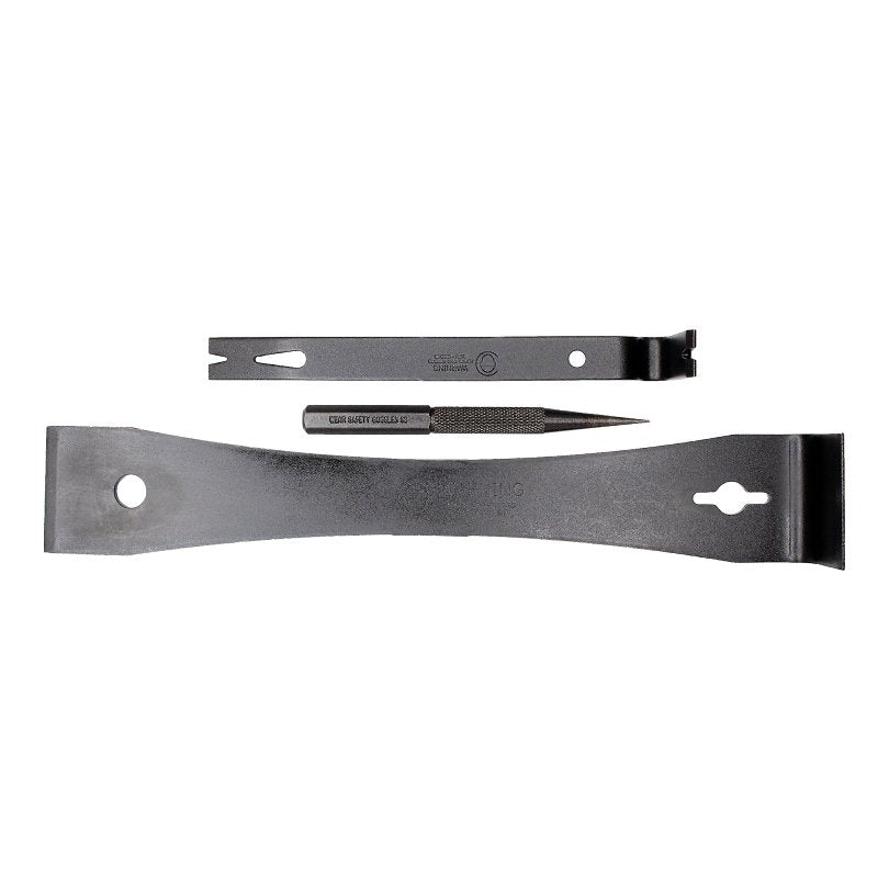 Mayhew 98606 Utility Bar Trim Kit, 3-Piece, Steel, Black-Oxide