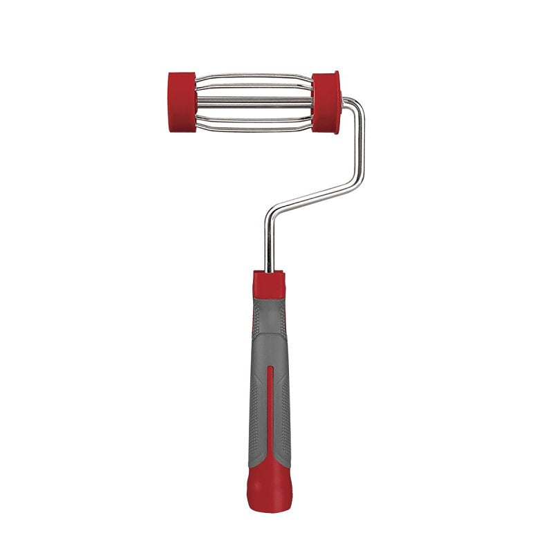 Wooster SHERGRIP Series R014-4 Roller Frame, 4 in L Roller, Ergonomic Grip, Soft Handle