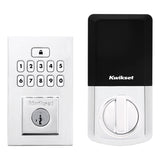 Kwikset 260 Series 9260 CNT 26 SMT RBP Smartcode Deadbolt, 2 Grade, Keyed One-Side Key, Polished Chrome, KW1 Keyway