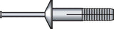 HILLMAN 70 in. D X 3 in. L Nylon Truss Head Truss Head Anchor 100 pk