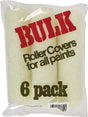 Linzer RC136 Roller Cover, 3/8 in Thick Nap, 9 in L, Foam Cover, White