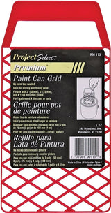 Linzer RM115 Bucket Grid, 9 in L, 4-3/4 in W, Plastic, Red, For: 1 gal Cans