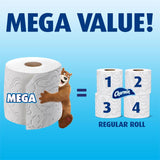 Charmin Ultra Soft Toilet Paper 6 Rolls 244 sheet, Pack of 4