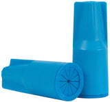 King Innovation 10666 Wire Connector, 22 to 8 AWG Wire, Copper Contact, Silicone Housing Material, Blue
