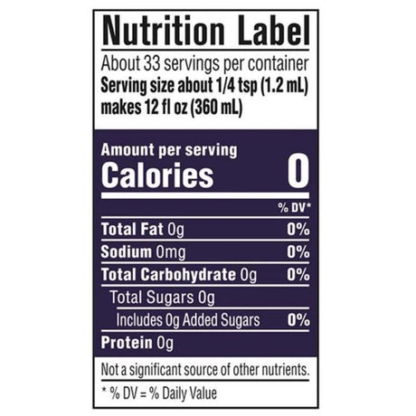 SodaStream Bubly drops Black Berry Fruit Drops 1.36 oz 1 pk