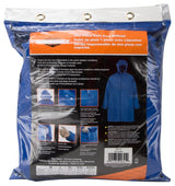 Diamondback 8156GRBXL Rain Parka, XL, PVC, Blue, Hooded, Zipper