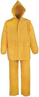 Diamondback 8127LBXX Rain Suit, 2XL, 31-1/2 in Inseam, PVC, Yellow, Drawstring, Zipper