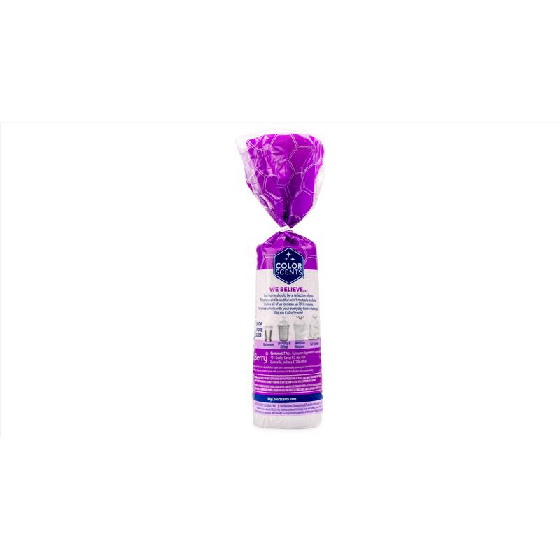 Color Scents 4 gal Lavender Trash Bags Twist Tie 60 pk, Pack of 8