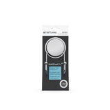 Better Living Stick N Lock Plus 4.33 in. H X 1.85 in. W X 2.36 in. L Chrome Silver Double Robe Hook