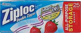 ZIPLOC SUSO STORAGE BAG QUART 29 CT