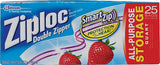 ZIPLOC SUSO STORAGE BAG QUART 29 CT