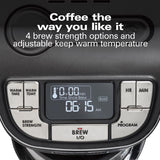 Hamilton Beach 12 cups Black/Silver Coffee Maker