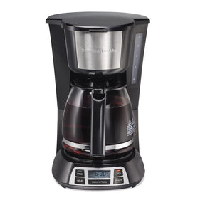 Hamilton Beach 12 cups Black/Silver Coffee Maker, Pack of 2