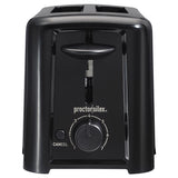 Hamilton Beach Proctor Silex Plastic Black 2 slot Toaster 6.2 in. H X 5.3 in. W X 10.3 in. D, Pack of 2