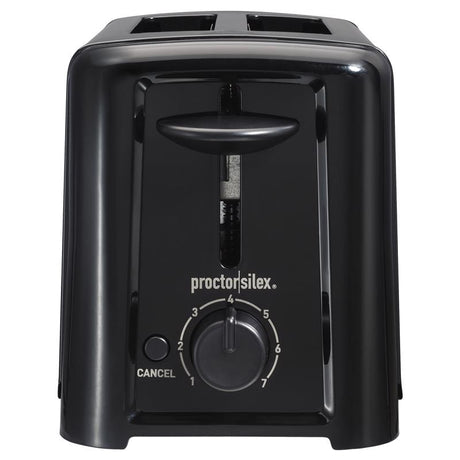 Hamilton Beach Proctor Silex Plastic Black 2 slot Toaster 6.2 in. H X 5.3 in. W X 10.3 in. D, Pack of 2