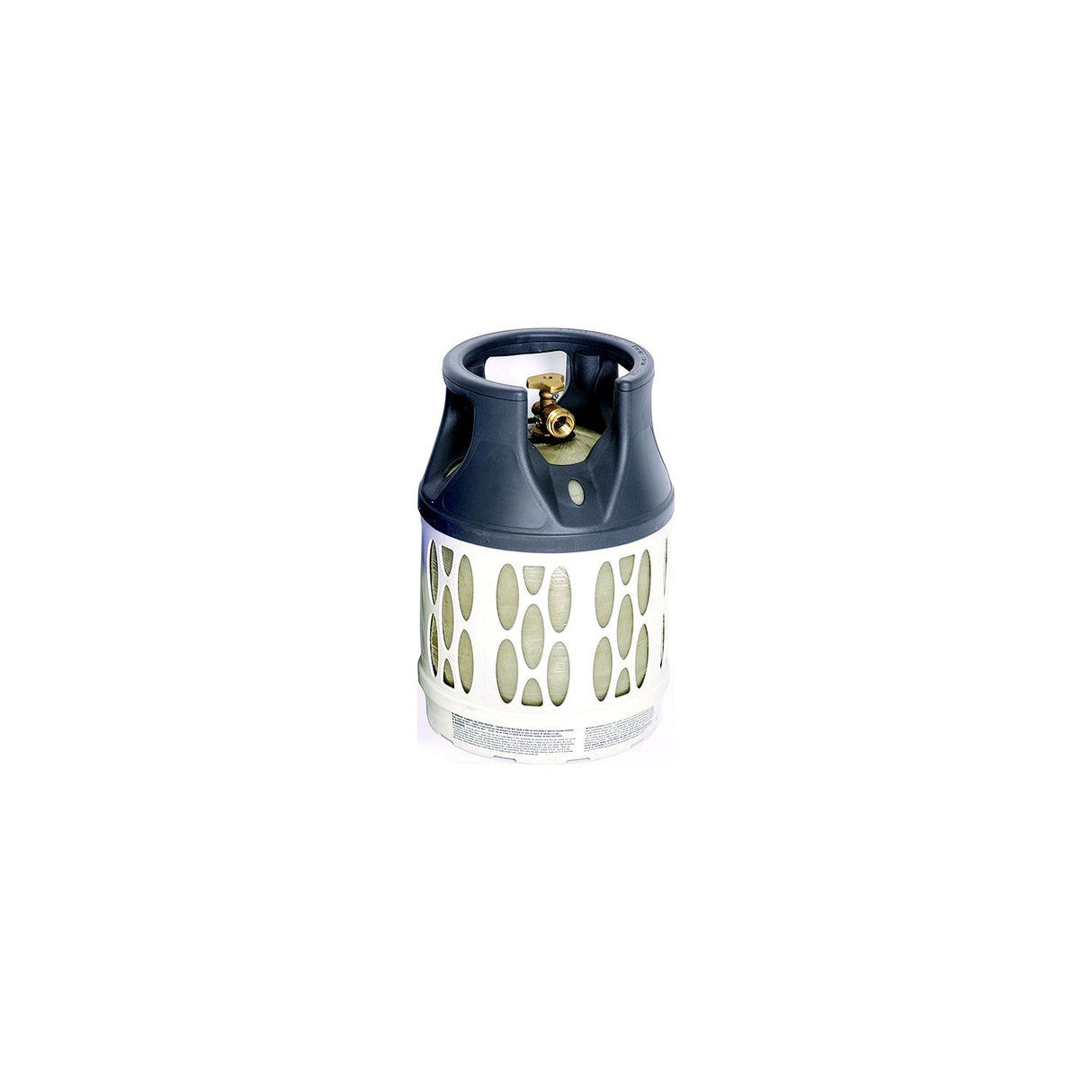 Trident 1420-0022 Marine/RV 22 lb Transparent Composite Propane Cylinder