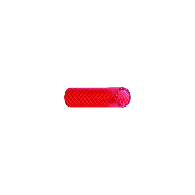 PVC Red Transparent Cover 3/8" x 50'